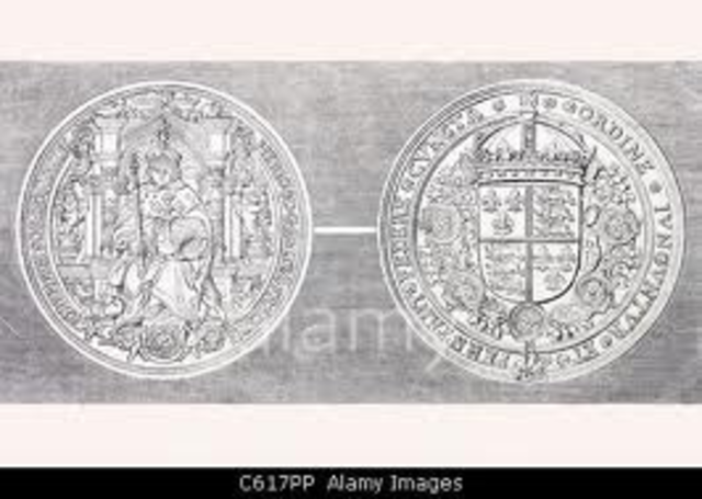 King Henry VIII makes final peace with France