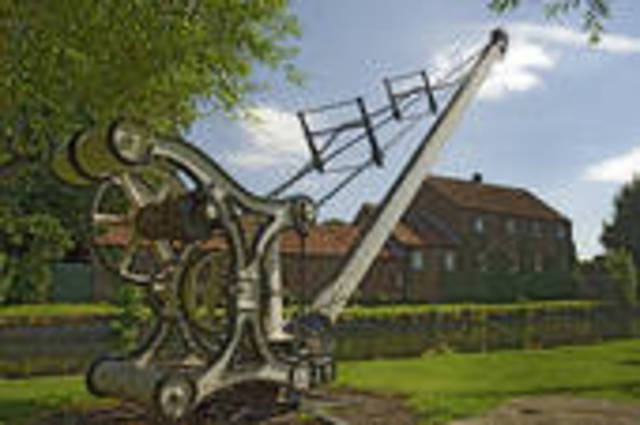 In Florence, the first recorded patent was granted for a barge with hoisting gear used to transport marble