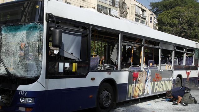Israel-Gaza crisis: Tel Aviv bomb blast on bus