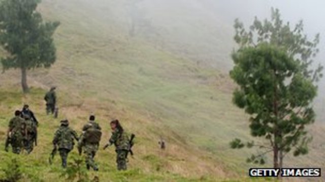 Colombia forces 'bomb Farc rebels, 20 killed'