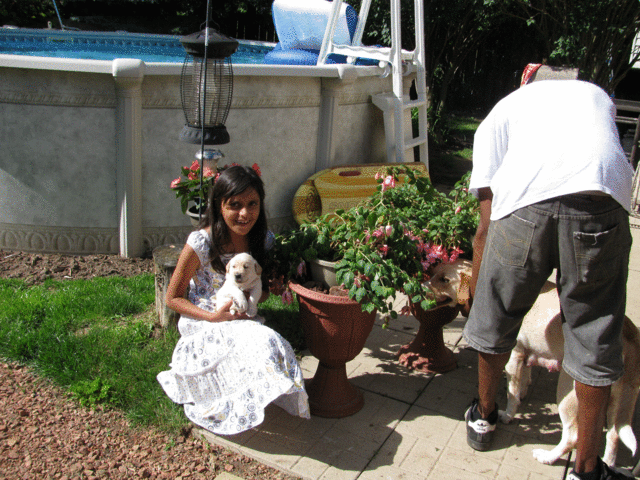 When we brought my furry friend home