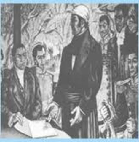 Se promulga en Apatzingán