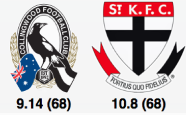 St Kilda and Collingwood draw the 2010 Grand Final