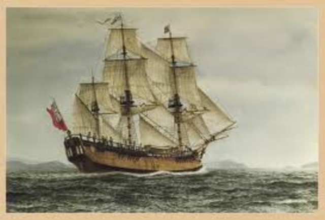 Captain cooks ship got stolen