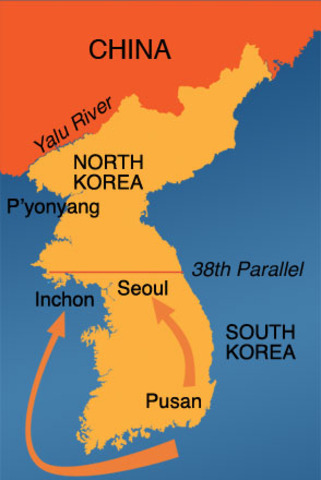 US troops invade at Inchon