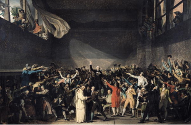 Third Estate made Tennis Court Oath