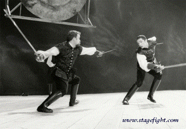 Tybalt kills Mercutio.