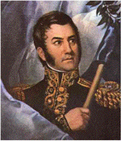 San Martin declared indpendence in 1816