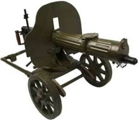 The First maxim Gun