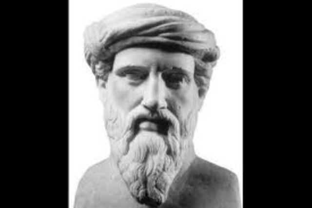 Pythagoras was born in 560 BC