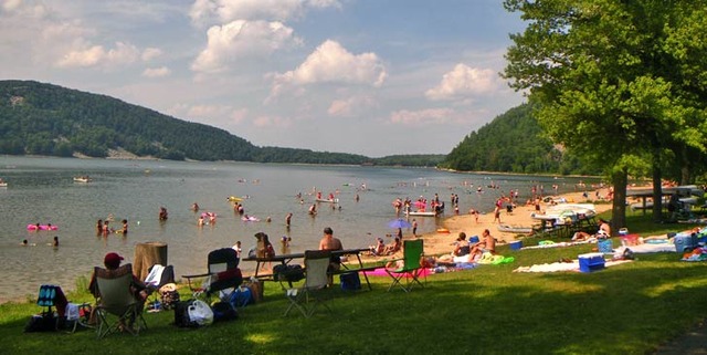 I went out camping in Wisconsin Dells the first time.