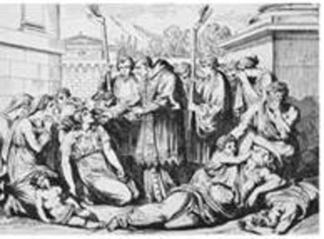 The Black Death wiped out much of Europe