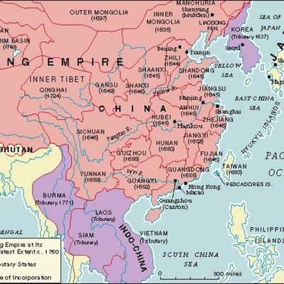 Timeline: The Ming,Qing,and Mongol Dynasties