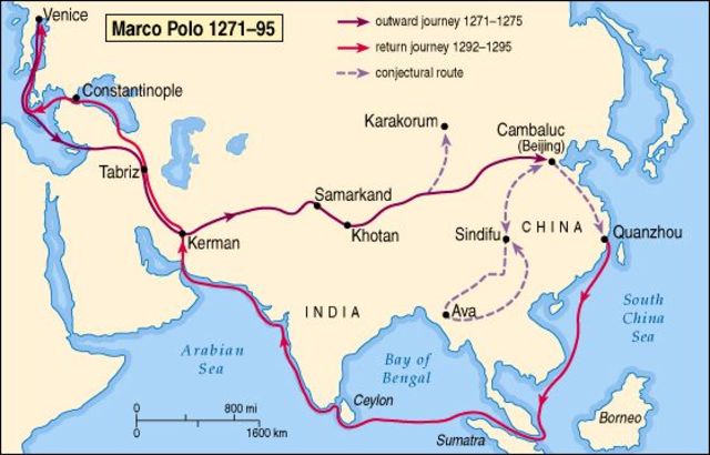 Marco Polo "Visits" China