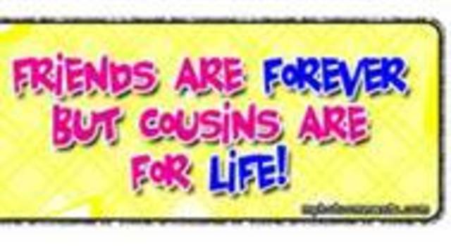 my favorite cousin ever