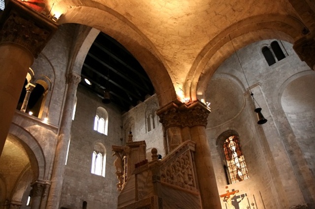 Transept of cathedral done.**