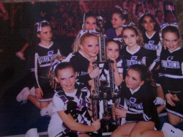 Started Cheerleading