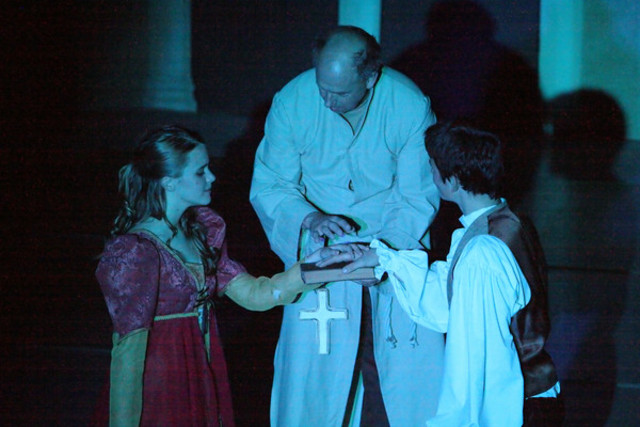 friar lawrence reveals that romeo and juleit were married.