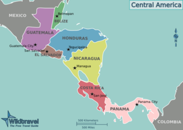 Central America declares their independance