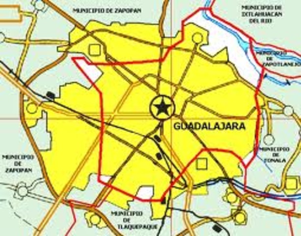 Llegada a Guadalara.