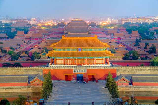 The Forbidden City was built