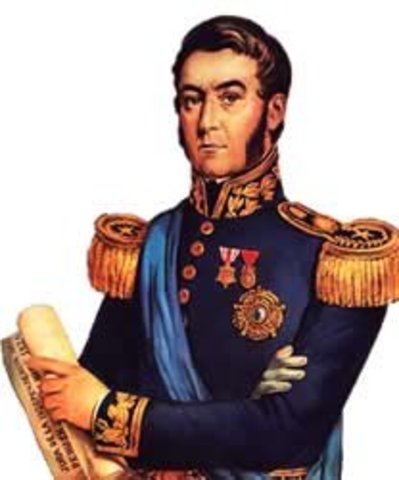 Jose de San Martin declared it's independence