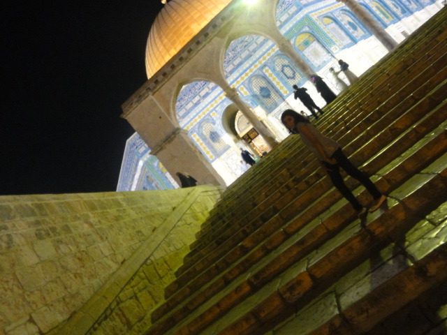 First trip to hometown, Palestine