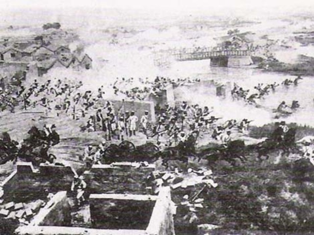 Rebellions broke out all over China