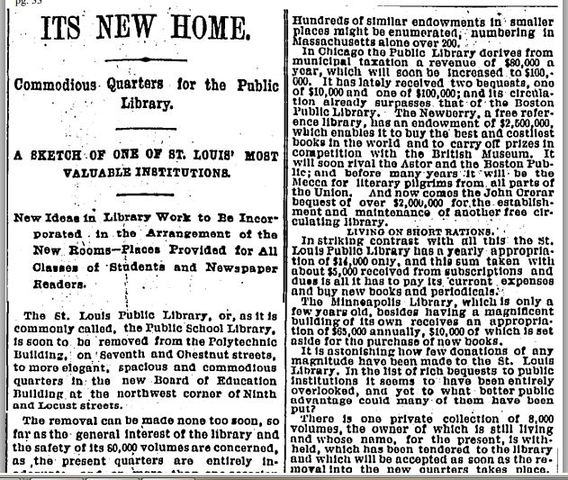 Public School Library Moves