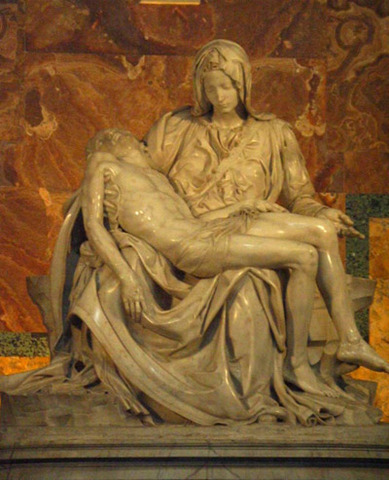 Pieta Sculpted