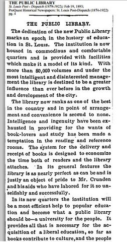 New Public Library Continues to Impress St. Louis Public