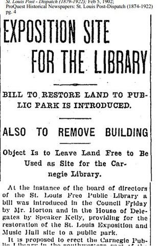 Exposition Site Chosen