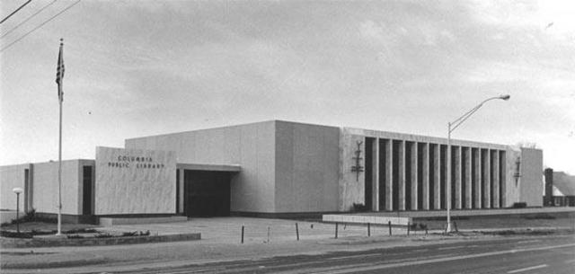 FIRST NEW COLUMBIA PUBLIC LIBRARY OPENS
