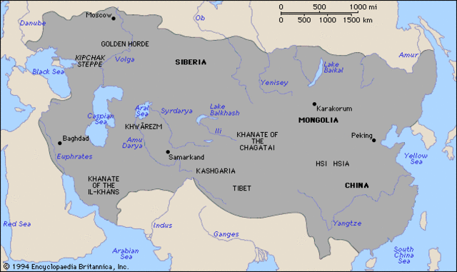Beginning of Mongol Conquests