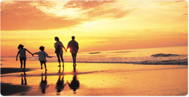 Unas vacaciones en familia.