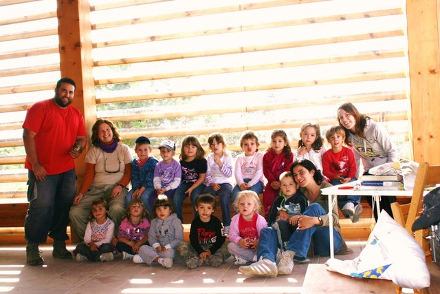 Mis compañeros y yo nos fuimos de excursión.