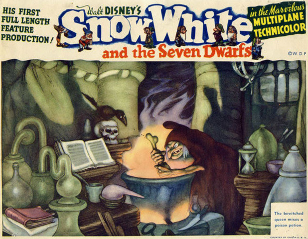 Now Showing Snow White and the Seven Dwarfs!