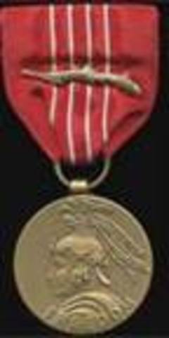 Receiving the Medal of Freedom