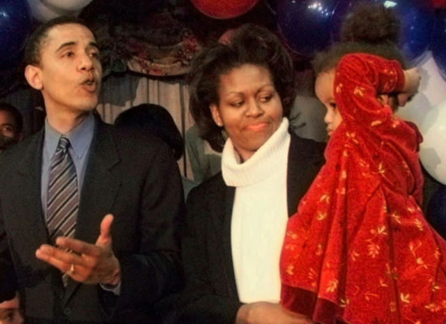 Michelle Obama is now a mother.