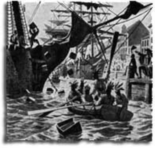 (Intolerable Acts) Boston Port Bill