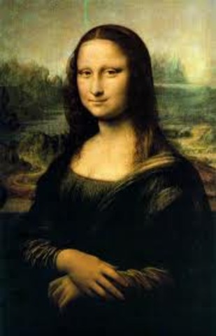 Leonardo Da Vinci- Mona Lisa was painted