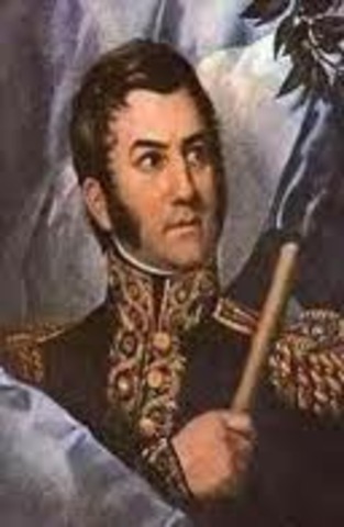 San Martin's advance