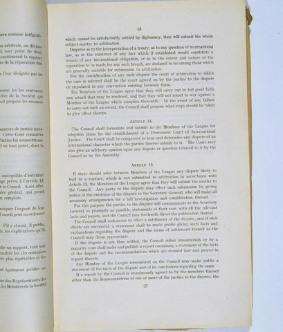 The Treaty of Versailles