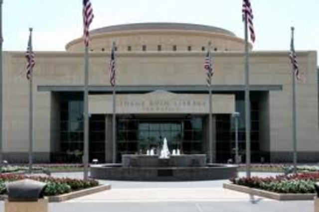 George Bush's library