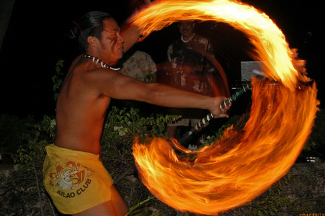 Yo mire fuego lanzador!