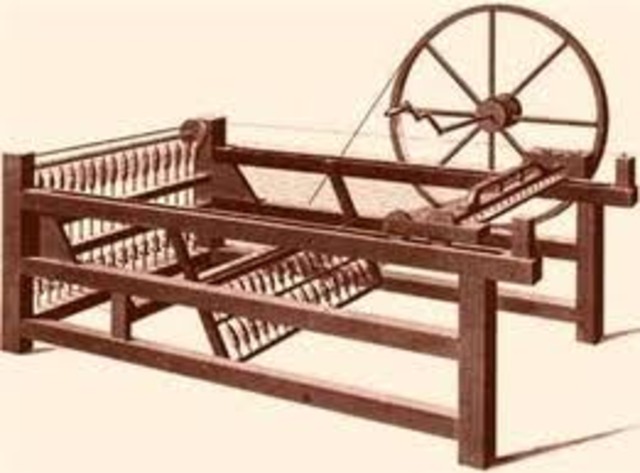 The first spinning machine is patentded