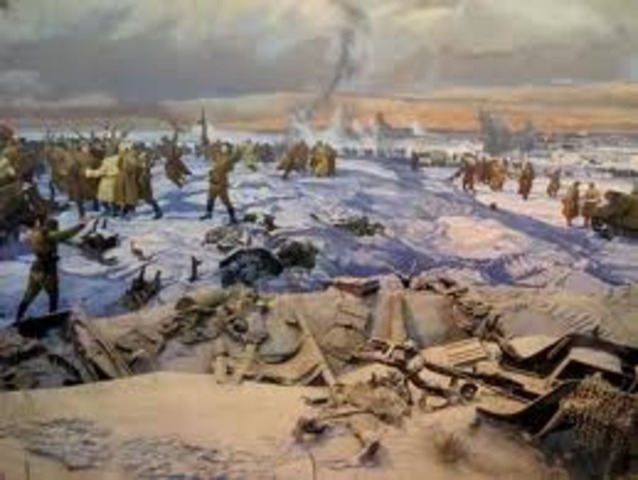 Сталинградская битва.