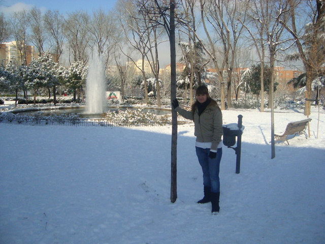 Gran nevada en Madrid