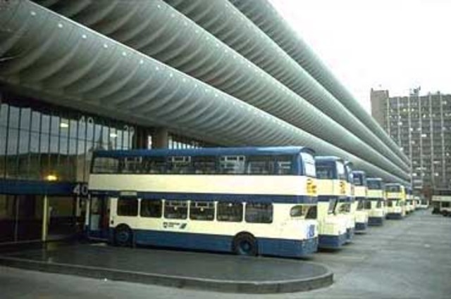 Preston bus station was built.