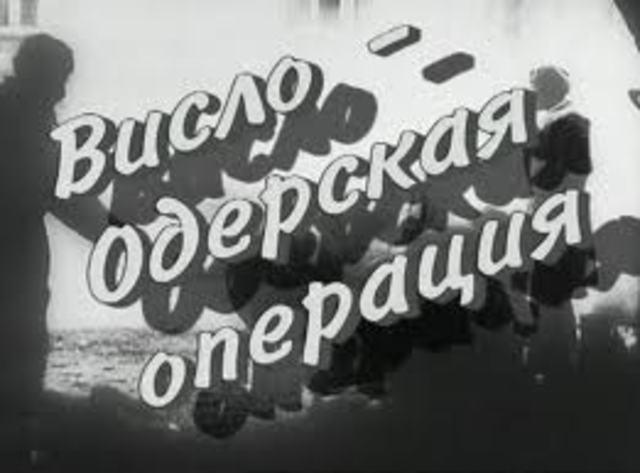 Висло-Одерская операция советских войск.